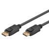 GOOBAY καλώδιο DisplayPort 65810 Certified, 8K/60Hz 32.4 Gbps, 3m, μαύρο | Καλώδια - Αντάπτορες | elabstore.gr