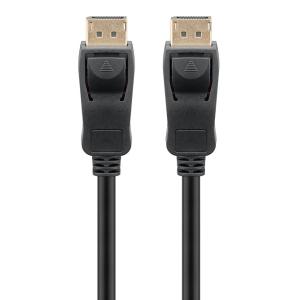 GOOBAY καλώδιο DisplayPort 65810 Certified, 8K/60Hz 32.4 Gbps, 3m, μαύρο | Καλώδια - Αντάπτορες | elabstore.gr