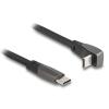 DELOCK καλώδιο USB-C 80751, 60W, flat, γωνιακό, 480 Mbps, 1m, μαύρο | eLabstore.gr DELOCK καλώδιο USB-C 80751, 60W, flat, γωνιακό, 480 Mbps, 1m, μαύρο | Καλώδια - Αντάπτορες | elabstore.gr