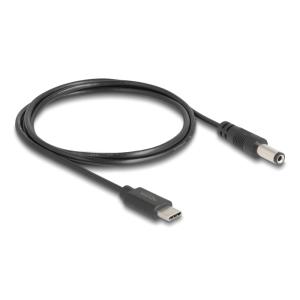 DELOCK καλώδιο USB-C σε DC 5.5 x 2.1mm 85397, 1m, μαύρο | eLabstore.gr DELOCK καλώδιο USB-C σε DC 5.5 x 2.1mm 85397, 1m, μαύρο | Καλώδια - Αντάπτορες | elabstore.gr