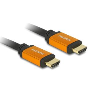 DELOCK καλώδιο HDMI 85728, 8K/60Hz, 48 Gbps, eARC, HDR, 1.5m, μαύρο | Καλώδια - Αντάπτορες | elabstore.gr