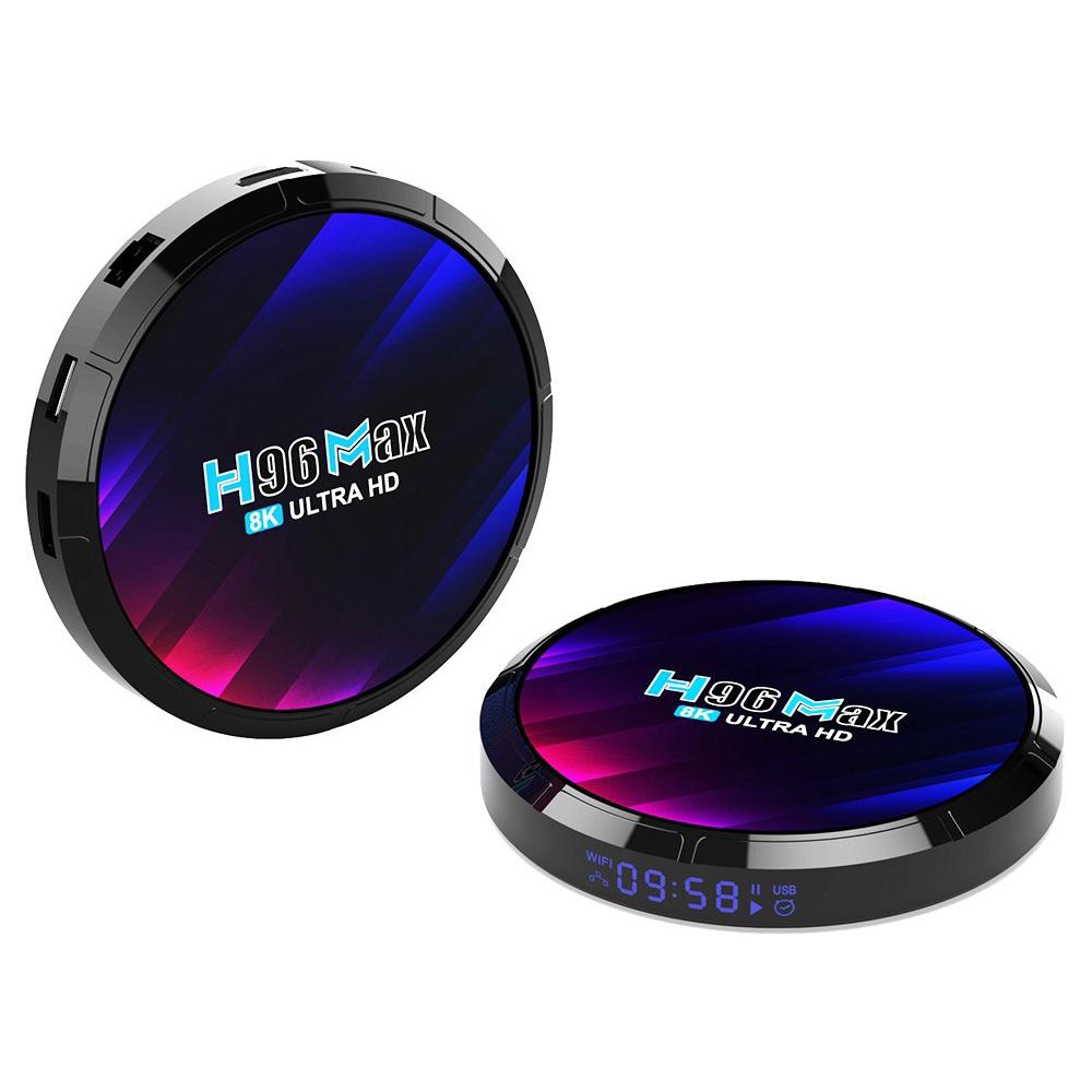 H96 TV Box Max RK3528, 8K, 4/32GB, Wi-Fi, Bluetooth, Android 13 | eLabstore.gr H96 TV Box Max RK3528, 8K, 4/32GB, Wi-Fi, Bluetooth, Android 13 | Εικόνα & Ήχος | elabstore.gr
