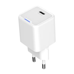 POWERTECH φορτιστής τοίχου PT-1225 με καλώδιο, USB-C, 33W, GaN, λευκός | Αξεσουάρ κινητών | elabstore.gr