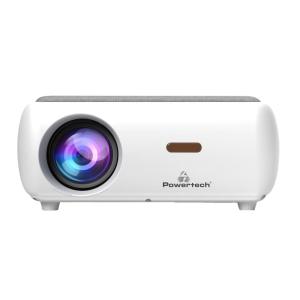POWERTECH smart βιντεοπροβολέας PT-1242, 1080p, WiFi, Android, λευκός | Εικόνα & Ήχος | elabstore.gr