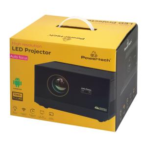 POWERTECH smart βιντεοπροβολέας PT-1243, 1080p, Android, WiFi, μαύρος | eLabstore.gr POWERTECH smart βιντεοπροβολέας PT-1243, 1080p, Android, WiFi, μαύρος | Εικόνα & Ήχος | elabstore.gr