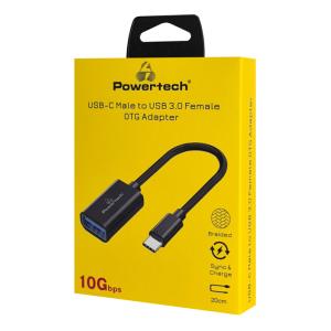 POWERTECH αντάπτορας USB-C σε USB 3.0 PTR-0146, 10 Gbps, γκρι | eLabstore.gr POWERTECH αντάπτορας USB-C σε USB 3.0 PTR-0146, 10 Gbps, γκρι | Καλώδια - Αντάπτορες | elabstore.gr