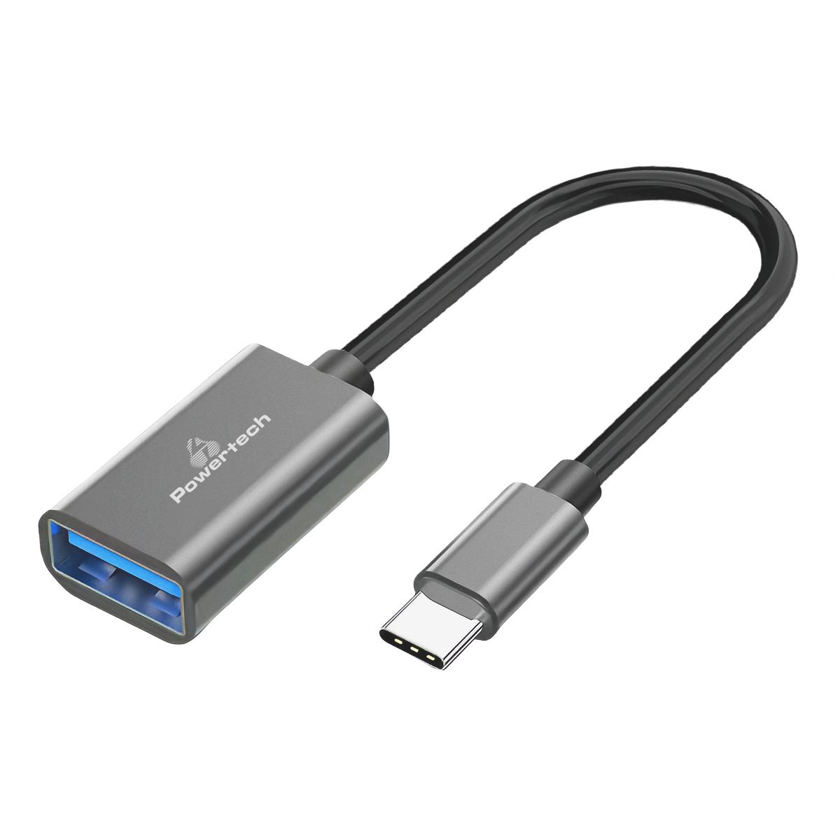 POWERTECH αντάπτορας USB-C σε USB 3.0 PTR-0146, 10 Gbps, γκρι | eLabstore.gr POWERTECH αντάπτορας USB-C σε USB 3.0 PTR-0146, 10 Gbps, γκρι | Καλώδια - Αντάπτορες | elabstore.gr