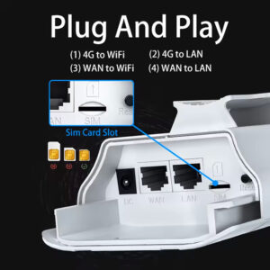 SUNCOMM outdoor 4G LTE CPE QC300K, 300Mbps Wi-Fi, 100Mbps LAN, IP65 | Δικτυακά | elabstore.gr