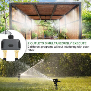 INHOCON smart προγραμματιστής ποτίσματος SGW02 2 θέσεων, Bluetooth, IP55 | Οικιακός εξοπλισμός | elabstore.gr
