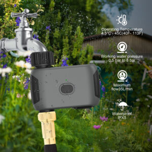 INHOCON smart προγραμματιστής ποτίσματος SGW03BT, Bluetooth, IP55 | Οικιακός εξοπλισμός | elabstore.gr