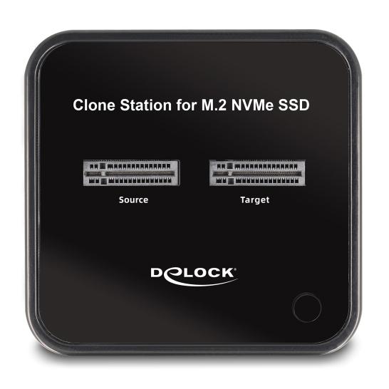 DELOCK docking station 64177, clone function, 2x M.2 NVMe 10 Gbps, μαύρο | eLabstore.gr DELOCK docking station 64177, clone function, 2x M.2 NVMe 10 Gbps, μαύρο | Συνοδευτικά PC | elabstore.gr