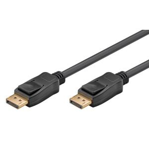 GOOBAY καλώδιο DisplayPort 64798, 8K/60Hz, 32.4 Gbps, 2m, μαύρο | Καλώδια - Αντάπτορες | elabstore.gr