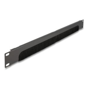 DELOCK βούρτσα προστασίας για καμπίνα 66750, 19"/1U, 44x483mm, μαύρο | Εξοπλισμός IT | elabstore.gr