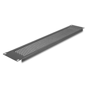 DELOCK κάλυμμα panel 67036 για 19"/2U rack, με αεραγωγούς, μαύρο | Εξοπλισμός IT | elabstore.gr