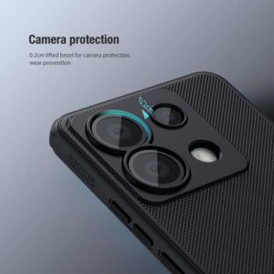 NILLKIN θήκη Super Frosted Shield Pro, Xiaomi Redmi Note 13 Pro, μαύρη | Αξεσουάρ κινητών | elabstore.gr