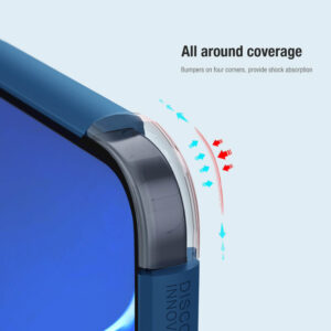 NILLKIN θήκη Super Frosted Shield Pro για Xiaomi 14, μπλε | Αξεσουάρ κινητών | elabstore.gr
