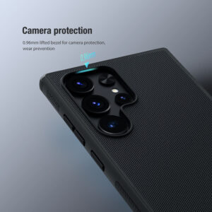 NILLKIN θήκη Super Frosted Shield Pro, Samsung Galaxy S24 Ultra, μαύρη | Αξεσουάρ κινητών | elabstore.gr