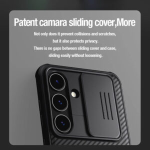 NILLKIN θήκη CamShield Pro για Samsung Galaxy S24, μαύρη | Αξεσουάρ κινητών | elabstore.gr