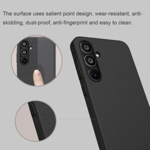 NILLKIN θήκη Super Frosted Shield για Samsung Galaxy A35, μπλε | Αξεσουάρ κινητών | elabstore.gr