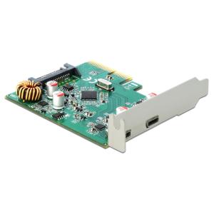 DELOCK κάρτα επέκτασης PCI Express x4 σε 2x USB-C 90397, 10 Gbps | PC & Αναβάθμιση | elabstore.gr