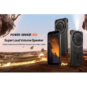 ULEFONE smartphone Power Armor 16S, 5.93", ηχείο 3.5W, 8/128GB, μαύρο | Mobile Συσκευές | elabstore.gr