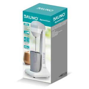 BRUNO Φραπεδιέρα επιτραπέζια BRN-0182 100W με δοχείο 450ml, λευκή-γκρι | eLabstore.gr