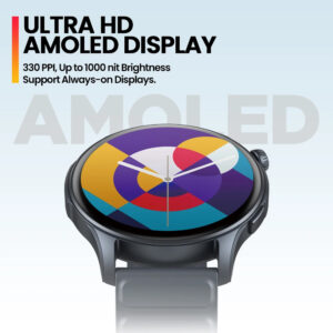 ZEBLAZE smartwatch Btalk 3 Pro, heart rate, 1.43" AMOLED, γκρι | Mobile Συσκευές | elabstore.gr