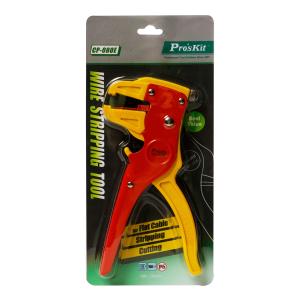 PROSKIT απογυμνωτής καλωδίων CP-080E με κόφτη, 0.2~4mm², 172mm | Εργαλεία | elabstore.gr