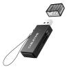CABLETIME card reader CT-ASD3-PB για SD & micro SD, USB, 5Gbps, μαύρο | Συνοδευτικά PC | elabstore.gr
