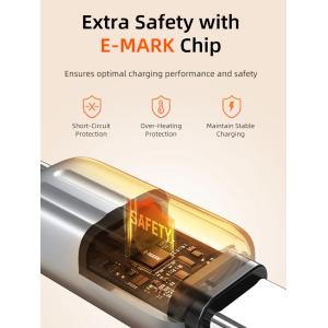 CABLETIME καλώδιο USB-C CT-CM240-ZSO1, 240W, 480Mbps, 1m, πορτοκαλί | eLabstore.gr CABLETIME καλώδιο USB-C CT-CM240-ZSO1, 240W, 480Mbps, 1m, πορτοκαλί | eLabstore.gr