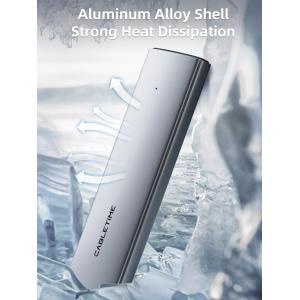 CABLETIME θήκη για M.2 NVMe/SATA SSD CT-SSD03-AG tool free, 10Gbps, γκρι | eLabstore.gr CABLETIME θήκη για M.2 NVMe/SATA SSD CT-SSD03-AG tool free, 10Gbps, γκρι | eLabstore.gr