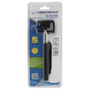 ESPERANZA selfie stick EMM107 για smartphone & action camera, μαύρο | Αξεσουάρ κινητών | elabstore.gr