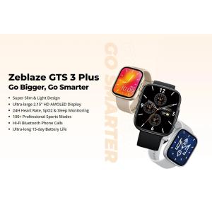 ZEBLAZE smartwatch GTS 3 Plus, heart rate, 2.15" AMOLED, IP68, μαύρο | Mobile Συσκευές | elabstore.gr