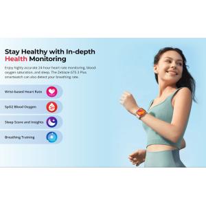 ZEBLAZE smartwatch GTS 3 Plus, heart rate, 2.15" AMOLED, IP68, μαύρο | Mobile Συσκευές | elabstore.gr