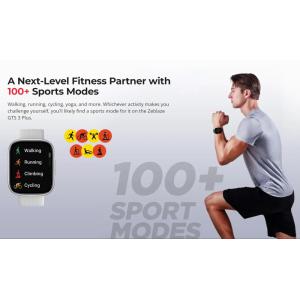 ZEBLAZE smartwatch GTS 3 Plus, heart rate, 2.15" AMOLED, IP68, μαύρο | eLabstore.gr