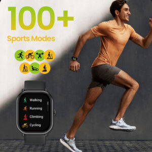 ZEBLAZE smartwatch GTS 3 Pro, heart rate, 1.97" AMOLED, μαύρο | eLabstore.gr
