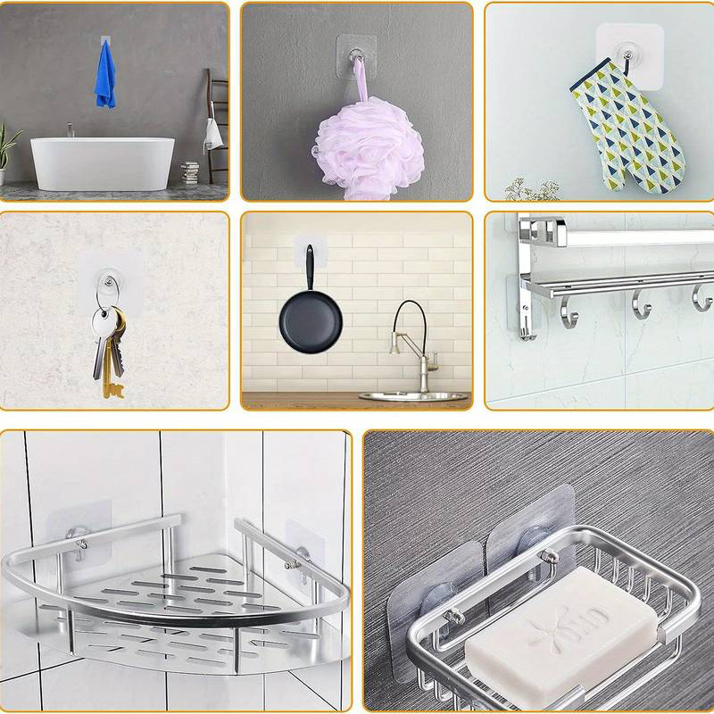 HOME USE αυτοκόλλητες βάσεις HUH-0156, 57x57mm, διάφανο, 4τμχ | eLabstore.gr HOME USE αυτοκόλλητες βάσεις HUH-0156, 57x57mm, διάφανο, 4τμχ | Οικιακός εξοπλισμός | elabstore.gr
