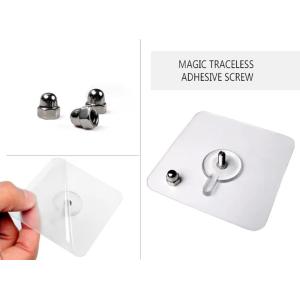 HOME USE αυτοκόλλητες βάσεις HUH-0156, 57x57mm, διάφανο, 4τμχ | eLabstore.gr HOME USE αυτοκόλλητες βάσεις HUH-0156, 57x57mm, διάφανο, 4τμχ | Οικιακός εξοπλισμός | elabstore.gr