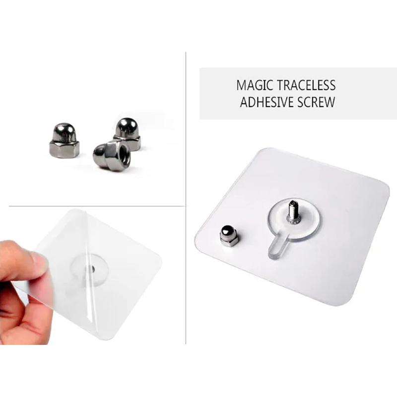 HOME USE αυτοκόλλητες βάσεις HUH-0156, 57x57mm, διάφανο, 4τμχ | eLabstore.gr HOME USE αυτοκόλλητες βάσεις HUH-0156, 57x57mm, διάφανο, 4τμχ | Οικιακός εξοπλισμός | elabstore.gr