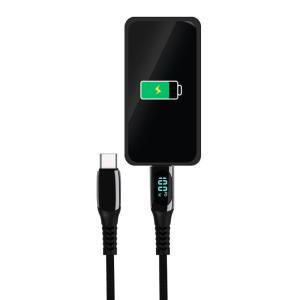 LEMI 100W Nylon Braid Digital Display USB Cable | eLabstore.gr LEMI 100W Nylon Braid Digital Display USB Cable | Καλώδια - Αντάπτορες | elabstore.gr
