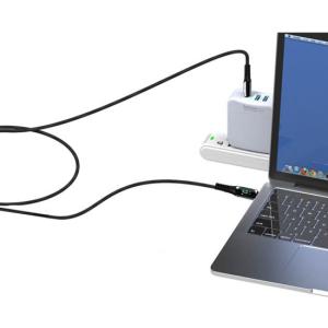 LEMI 100W Nylon Braid Digital Display USB Cable | eLabstore.gr LEMI 100W Nylon Braid Digital Display USB Cable | Καλώδια - Αντάπτορες | elabstore.gr
