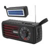 CMIK φορητό ραδιόφωνο & ηχείο MK-101-RD, ηλιακό, BT/USB/TF/AUX, μαύρο | Εικόνα & Ήχος | elabstore.gr