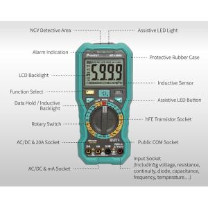 PROSKIT ψηφιακό πολύμετρο MT-1280D, 1000V DC, NVC, True RMS | Εργαλεία | elabstore.gr