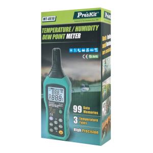 PROSKIT ψηφιακό θερμόμετρο & υγρασιόμετρο MT-4616, -20~60 °C, 0~100% RH | Εργαλεία | elabstore.gr