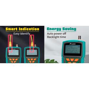 PROSKIT tester καλωδίων δικτύου MT-7071N για RJ45/11/12 & BNC | Εργαλεία | elabstore.gr