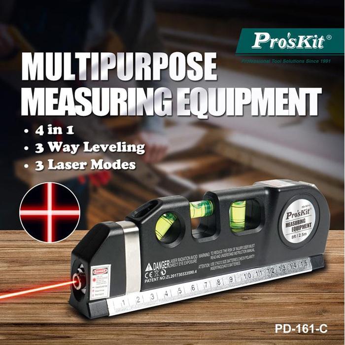 PROSKIT γραμμικό αλφάδι laser PD-161-C με κόκκινη δέσμη, μετροταινία | eLabstore.gr PROSKIT γραμμικό αλφάδι laser PD-161-C με κόκκινη δέσμη, μετροταινία | Εργαλεία | elabstore.gr