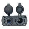 POWERTECH πρίζα 12V για σκάφη & οχήματα PTL-002, USB/USB-C, οθόνη, IP65 | Εργαλεία | elabstore.gr
