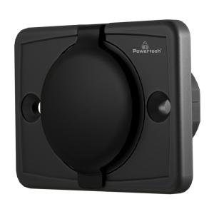 POWERTECH πρίζα USB για σκάφη & οχήματα PTL-006 με οθόνη, 12W, IP65 | Εργαλεία | elabstore.gr