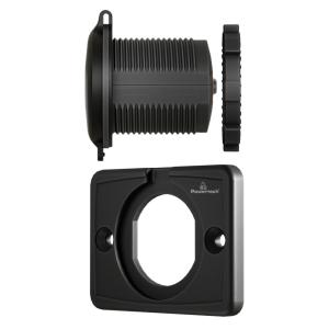 POWERTECH πρίζα USB για σκάφη & οχήματα PTL-006 με οθόνη, 12W, IP65 | Εργαλεία | elabstore.gr