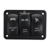 POWERTECH πάνελ σκαφών PTL-018 με 3x διακόπτες φώτων, IP65 | Εργαλεία | elabstore.gr